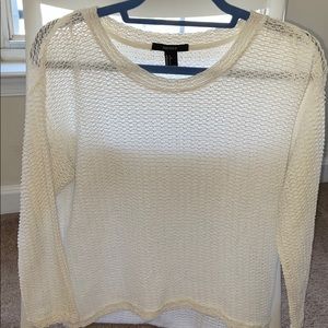 beautiful white sweater